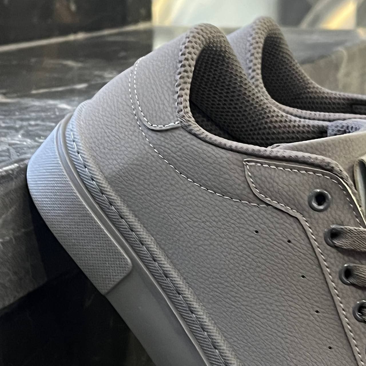 کفش کتانی مردانه ونس پل اند بیر طوسی تمام Vans Pull&Bear