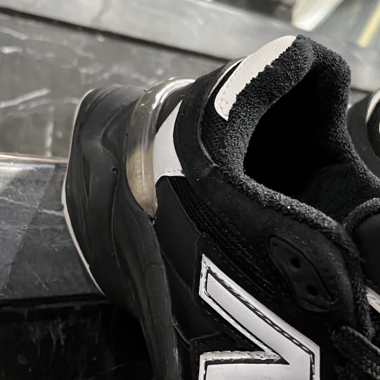 کفش کتانی مردانه نیوبالانس 9060 مشکی زیره لقمه New Balance 9060