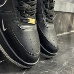 کتانی مردانه نایک ایرفورس مشکی نقره ای - تصویر 3