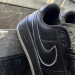 کتانی مردانه نایک ایرفورس مشکی نقره ای - تصویر 2