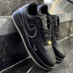 کتانی مردانه نایک ایرفورس مشکی نقره ای