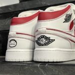 کفش کتانی مردانه جردن 1 ساقدار رد فانتوم Jordan 1 High Phantom Red - تصویر 4