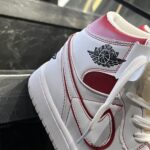 کفش کتانی مردانه جردن 1 ساقدار رد فانتوم Jordan 1 High Phantom Red - تصویر 2