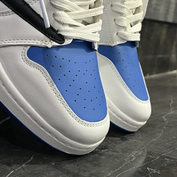 کفش کتانی مردانه نایک ترویس اسکات ساقدار آبی NIKE travis scott - تصویر 3