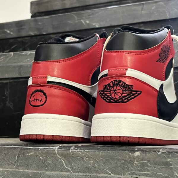 کفش کتانی مردانه نایک ترویس اسکات ساقدار قرمز NIKE travis scott - تصویر 4