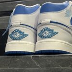 کفش کتانی مردانه جردن 1 ساقدار بلو فانتوم Jordan 1 High Phantom Blue - تصویر 4
