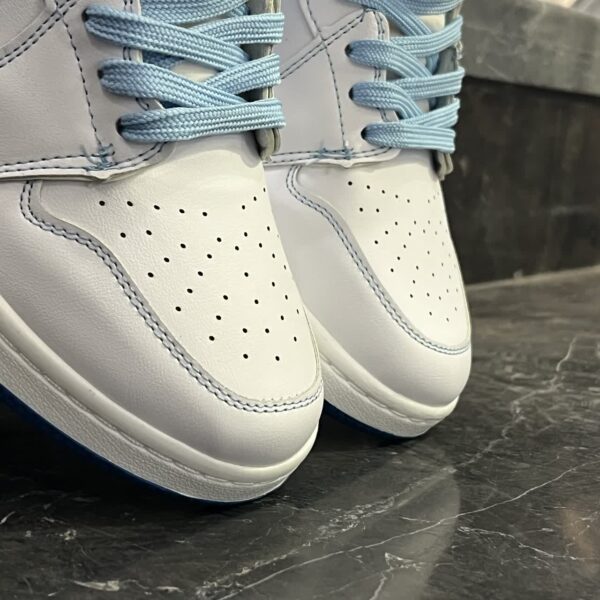 کفش کتانی مردانه جردن 1 ساقدار بلو فانتوم Jordan 1 High Phantom Blue - تصویر 3