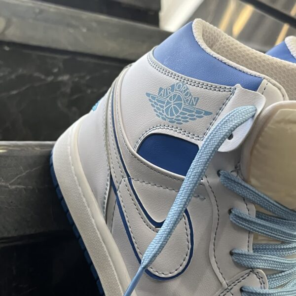 کفش کتانی مردانه جردن 1 ساقدار بلو فانتوم Jordan 1 High Phantom Blue - تصویر 2