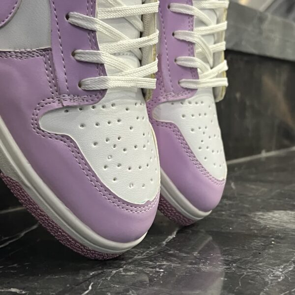کفش کتانی زنانه نایک جردن 1 صورتی حراجی Nike Jordan 1 - تصویر 3