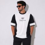 تیشرت مردانه سفید مشکی تک سایز 2XL مدل Y-3