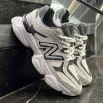 کفش کتانی مردانه نیوبالانس 9060 سفید طوسی New Balance 9060