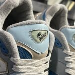 کفش کتانی مردانه نیوبالانس 9060 آبی زیره لقمه New Balance 9060 - تصویر 2