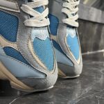 کفش کتانی مردانه نیوبالانس 9060 آبی زیره لقمه New Balance 9060 - تصویر 3