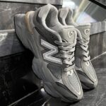 کفش کتانی مردانه نیوبالانس 9060 طوسی زیره لقمه New Balance 9060