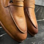 کفش مردانه کالج عسلی مدل بویکا X - تصویر 4