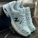کفش کتانی مردانه بزرگ پا نیوبالانس 1064 آبی تمام 1064 New Balance