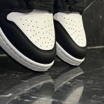کفش کتانی زنانه نایک جردن 1 مشکی سفید طوسی Nike Jordan 1 - تصویر 4