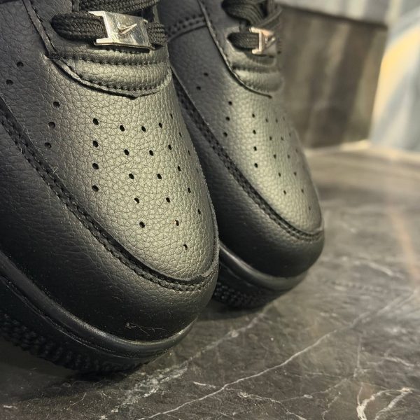 کفش کتانی مردانه نایک ایرفورس مشکی تمام Nike Air Force - تصویر 3