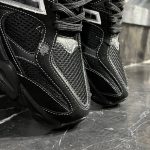 کفش کتانی مردانه نیوبالانس 9060 مشکی تمام دور دوخت سفید New Balance 9060 - تصویر 2