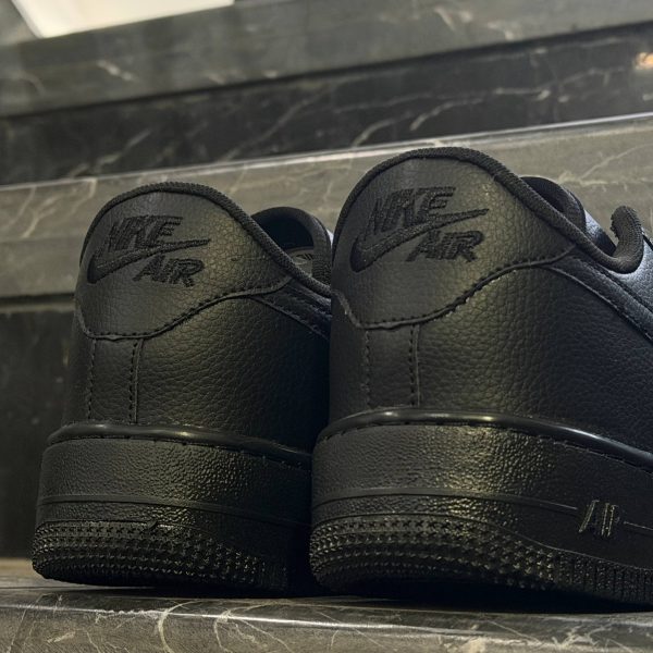 کفش کتانی مردانه نایک ایرفورس مشکی تمام Nike Air Force - تصویر 2