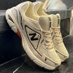کفش کتانی مردانه بزگپا نیوبالانس 1064 کرم نارنجی 1064 New Balance