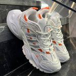 کفش کتانی مردانه آدیداس دیلاکس سفید نارنجی Adidas Deluxe
