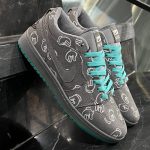 کفش کتانی مردانه نایک کاز طوسی حراجی Nike Kowz