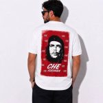 تیشرت مردانه سفید قرمز طرح CUBA - تصویر 2