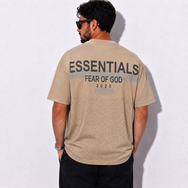 تیشرت مردانه موکا مدل ESSENTIALS - تصویر 2