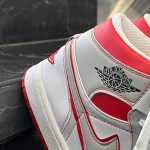 کفش کتانی مردانه جردن 1 ساقدار رد فانتوم جدید Jordan 1 High Phantom Red - تصویر 4