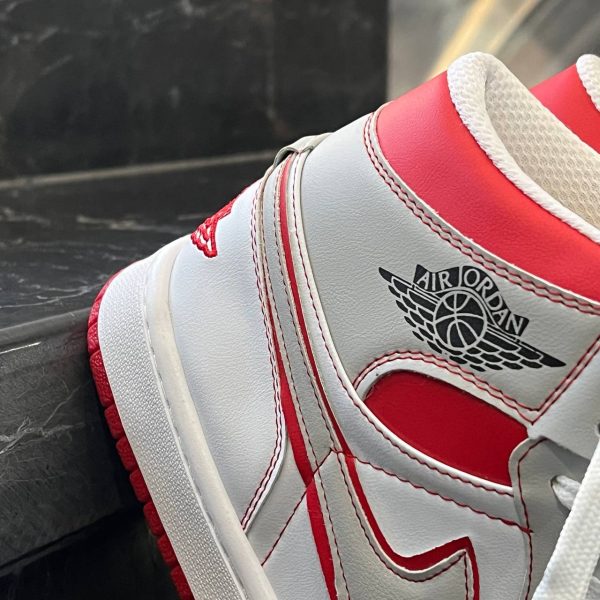 کفش کتانی مردانه جردن 1 ساقدار رد فانتوم جدید Jordan 1 High Phantom Red - تصویر 4