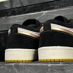 کفش کتانی مردانه نایک جردن 1 سفید قرمز مشکی نایک قرمز حراجی Nike Jordan 1 - تصویر 2