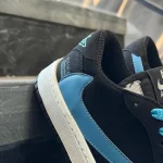 کفش کتانی مردانه نایک ترویس مشکی نایک آبی NIKE travis scott - تصویر 2